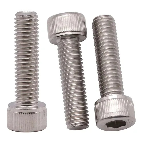 Vista 11 de Tornillos de cabeza hueca de acero inoxidable 304 18-8 de 1/4"-20 x 1", unidad hexagonal Allen, cobertura de rosca completa, paquete de 30