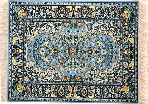 Vista 3 de Juego de 4 alfombras de área para casa de muñecas, accesorios de alfombra en miniatura para casas de muñecas, decoración rectangular de suelo de 10
