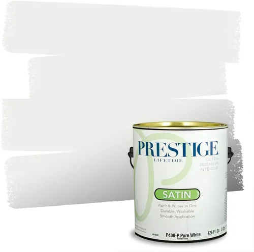 Vista 87 de PRESTIGE Pintura exterior e imprimación en uno, bingo, satén, 1 galón