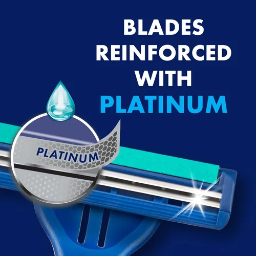 Vista 4 de Gillette Sensor2 Plus - Maquinillas de afeitar desechables para hombre con cabeza pivotante, 10 unidades (Paquete de 3)