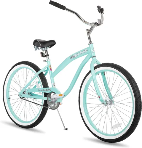 Vista 9 de JOYSTAR Bicicleta de crucero de playa de 20", 24", 26" para niñas, niños, hombres y mujeres, bicicletas de crucero para niños de una sola velocidad