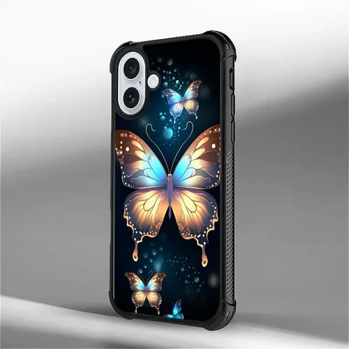 Vista 429 de Funda compatible con iPhone 8, a prueba de golpes, antiarañazos, bandera de ciervos de cola blanca de grano de madera estadounidense