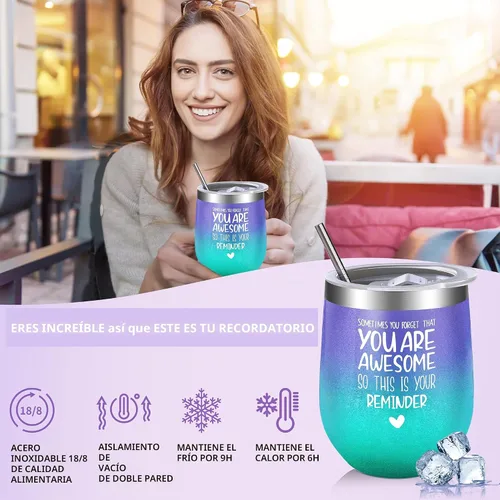 Vista 5 de Gemwi Regalos para mujeres, regalos de cumpleaños para mujeres, cesta de regalos de feliz cumpleaños, juego de regalo para mejores amigas, hermana