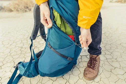 Vista 9 de Gregory Mountain Products Paragon 58 - Mochila de mochilero, naranja ferroso, talla ML