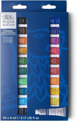 Vista 13 de Windsor & Newton - Cotman - Juego de acuarelas con 6 tubos de 0.3 onzas líquidas
