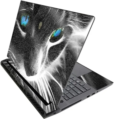 Vista 173 de MightySkins - Skin brillante con purpurina para Alienware M17 R3 (2020) y M17 R4 (2021) - Diversión de los años 90 Acabado duradero con purpurina