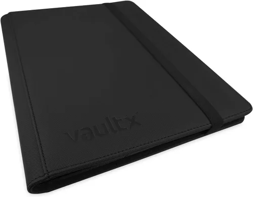 Vista 3 de Vault X 9 Pocket Strap Trading Card Binder 360 Cards Exo-Tec (Black)