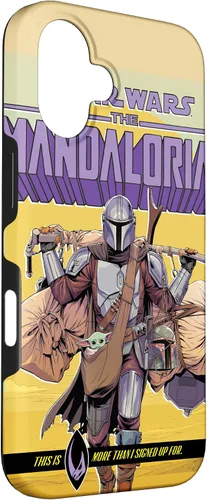 Vista 3 de iPhone 16 Star Wars The Mandalorian Grogu Más de lo que me inscribí en la funda