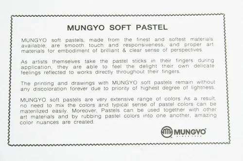 Vista 6 de Mungyo juego de 48 pasteles de colores surtidos, no tóxicos, tizas cuadradas
