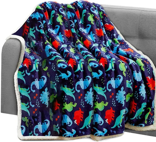 Vista 11 de Elegant Comfort Manta, Manta Reversible de Franela Sherpa, Ultra-Suave, Mullida, Acogedora y Afelpada - Manta Decorativa Ligera para Todas las Gris