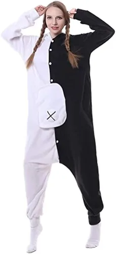 Vista 5 de ROYAL WIND Pijama unisex para adultos, disfraz de Halloween para mujeres, hombres y adolescentes, color azul