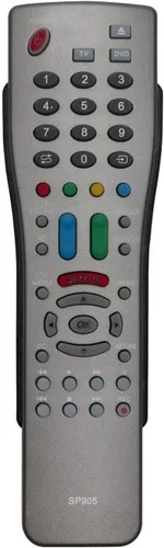 Vista 2 de Nuevo - Control remoto RH-SP905 apto para Sharp LCD HD TV reproductor de DVD GA763WJSA GA367WJSA