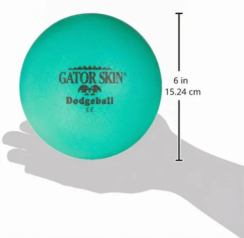 Vista 8 de S&S Worldwide Gator Skin Foam Dodgeballs - Bolas de inicio de fácil agarre, espuma de baja densidad para evitar picaduras, revestimiento duradero