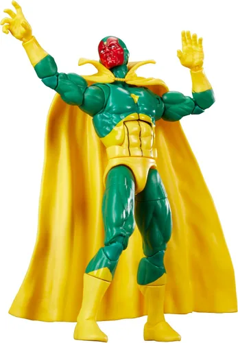 Vista 5 de Marvel Legends Series Vision, Comics Figura de acción coleccionable de 6 pulgadas