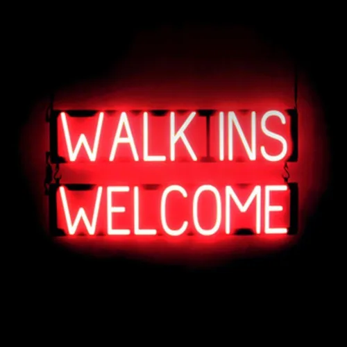 Vista 11 de SpellBrite Letrero LED Neon BARBER SHOP para negocios - Blanco, 24" x 15