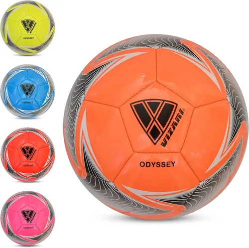 Vista 10 de Balón de Fútbol Vizari Odyssey Balón de Fútbol Juvenil Duradero y Firme Balón de Fútbol Junior con Carcasa de TPU Premium Balón de Fútbol