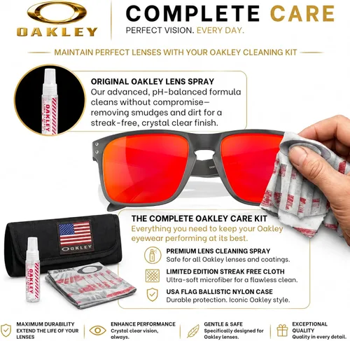 Vista 5 de Oakley HOLBROOK BLACK CAMO COLLECTION OO9102 Sunglasses With Official Kit