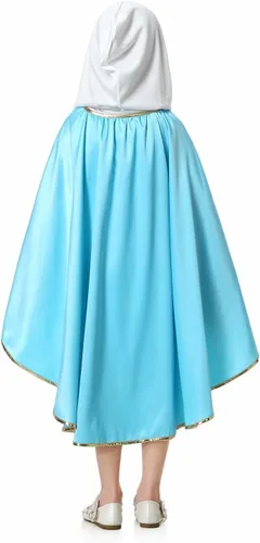 Vista 3 de LMYOVE Disfraz de Virgen María para niñas para Halloween