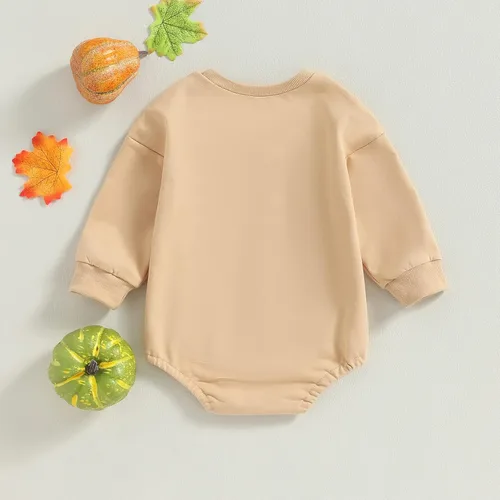 Vista 95 de Adobabirl Traje de Halloween para bebé, sudadera de fantasma, calabaza, mameluco, suéter de gran tamaño, lindo para otoño e invierno
