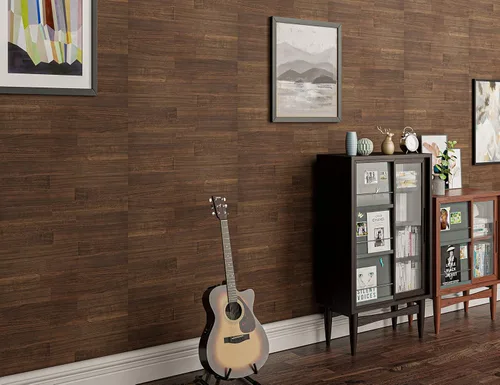 Vista 5 de SINGULARWOOD: tablones de pared, paneles de madera auténtica rústica para decoración de pared interior, bricolaje, fácil instalación de pegar