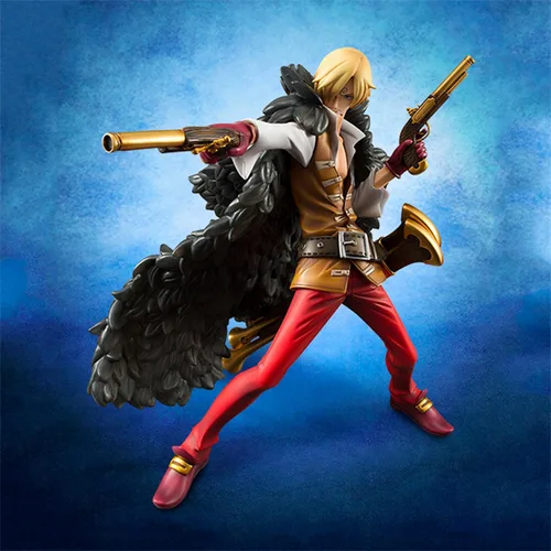 Vista 3 de Megahouse One Piece P.O.P.: Edición Z Versión Sanji Figura de PVC, modelo excelente