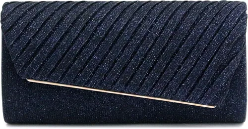 Vista 20 de Naimo - Deslumbrante bolsa pequeña de solapa, con cadena desmontable para eventos nocturnos.