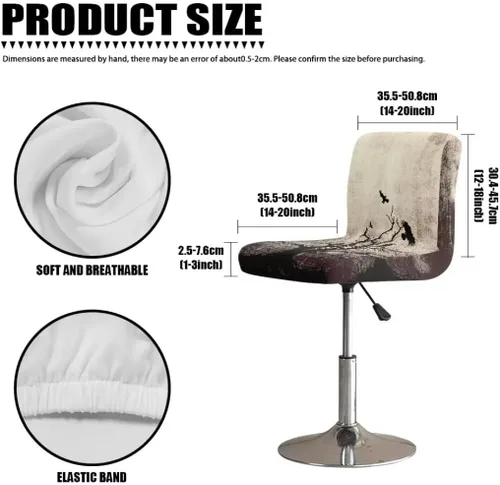 Vista 191 de American Eagle - Juego de 2 fundas para taburetes de bar para sillas de comedor, impermeables, antideslizantes, tamaño universal