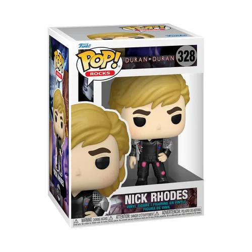 Vista 2 de Funko Pop! Rocks: Duran Duran - Wild Boys Nick Rhodes - Figura de vinilo coleccionable - Idea de regalo - Producto oficial - para niños y adultos