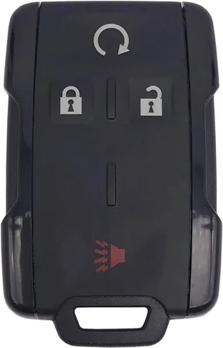 Vista 8 de 2 fundas de repuesto para llavero para Chevy Silverado Colorado, GMC, Sierra Canyon, Cadillac, sin llave Negro