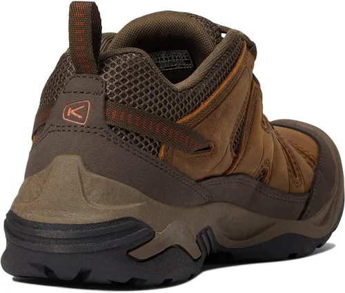 Vista 5 de KEEN Circadia Vent - Zapatos de senderismo transpirables de baja altura para hombre, arcilla de bisonte/alfarero