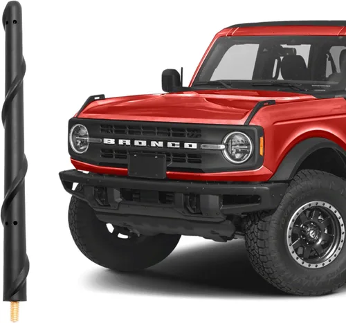 Vista 18 de KSaAuto Antena de repuesto para camioneta Ford, goma flexible de 13 pulgadas, color negro, se adapta a Ford F150 2009-2025, F250 F350 2017-2025