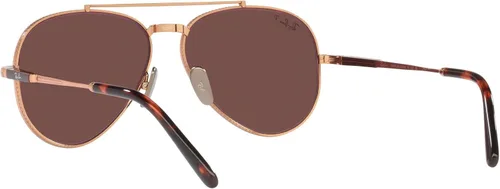 Vista 6 de Ray-Ban RB8225 Aviator Titanium Pilot - Gafas de sol