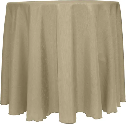 Vista 60 de Mantel reversible de satén Shantung de Ultimate Textile Majestic 96" redondo, Satin, Paquete de 2