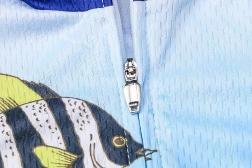 Vista 7 de Camiseta de ciclismo para niños, manga corta, caricaturas, para bicicleta de montaña, conjunto de camisetapantalón corto para niñas y niños