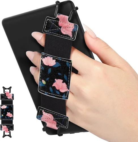Vista 26 de MoKo Correa de mano suave para Kindle eReaders Fire Tablet de 6-8" Kindle/Kobo/Voyaga/Lenovo/Sony Kindle E-Book Tablet, Correa de mano versátil