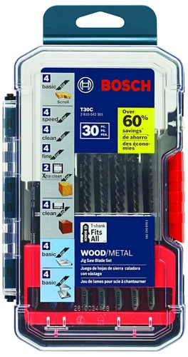 Vista 5 de Bosch TPM005 - Juego de hojas de sierra caladora con mango en T Pro-Metal (5 piezas)