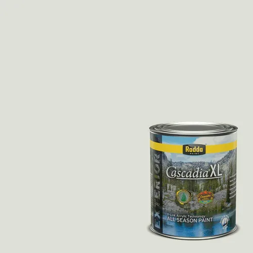 Vista 57 de Rodda Paint CASCADIA XL Pintura e imprimación satinada para exteriores en uno, cuarto de galón, Metropolis Mood