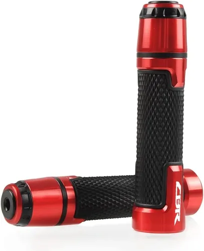 Vista 5 de Universal 7/8 '' 0.866 in motocicleta Powersports manillar Grips con extremo de barra para Honda CBR600RR F2 F3 F4 F4i CBR650R 400 600 1000RR 250R