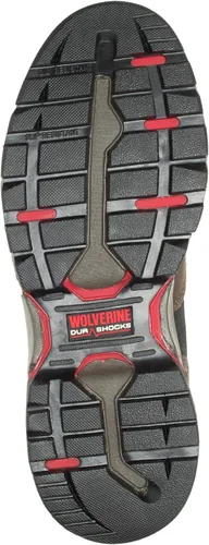 Vista 5 de Wolverine Legend zapatos de trabajo impermeables con puntera de composite, 6 pulgadas, para hombre Marrón oscuro
