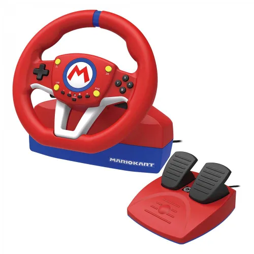 Vista 10 de Hori Nintendo Switch Mario Kart Racing Wheel Pro Mini By - Officially Licensed By Nintendo - Nintendo Switch