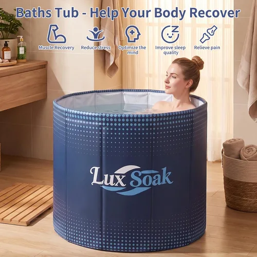 Vista 2 de Bañera plegable caliente fría bañera (conjunto de almacenamiento)
