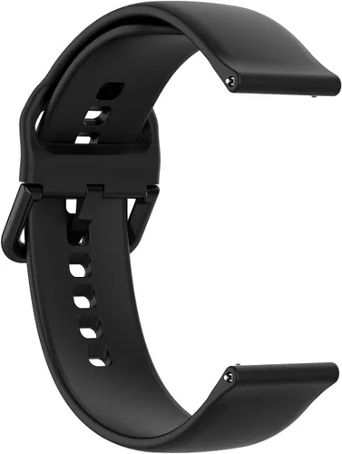 Vista 2 de E ECSEM Bandas compatibles con [Letsfit IW1 Lite] - Pulseras de repuesto para pulsera de silicona colorida, correa de liberación rápida, bandas