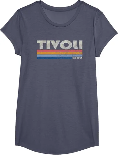 Vista 18 de Camiseta vintage de los años 80 estilo Tivoli NY