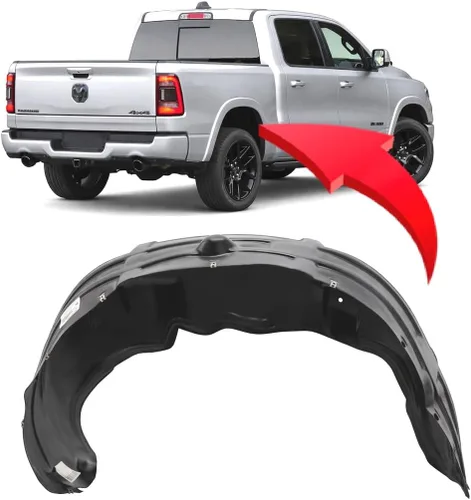 Vista 47 de FitParts Para Chevrolet Silverado 1500 2014-2015 guardabarros delantero