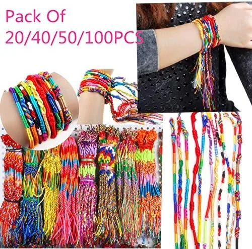 Vista 8 de 50 hebras trenzadas para joyería pulseras hechas a mano de Afazfaong