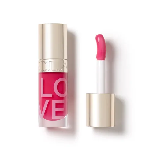 Vista 21 de Clarins Lip Comfort Oil Aceite labial hidratante, nutritivo y humectante Acabado ligero, alto brillo Calma, conforta y protege los labios