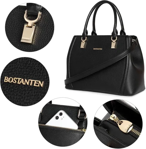 Vista 5 de BOSTANTEN Paquete de bolsos de cuero para mujer