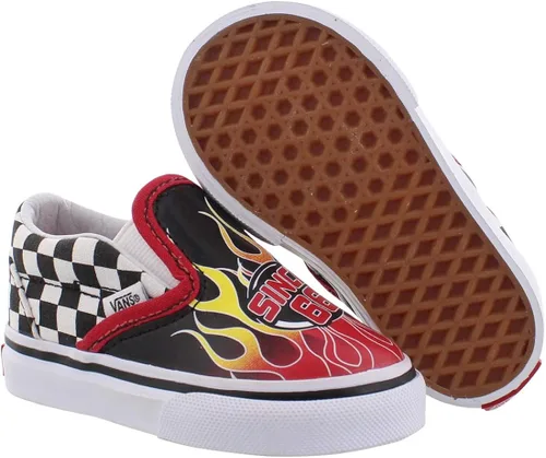 Vista 2 de Vans Classic Slip-On (Llamas) BlackTrue White bebé