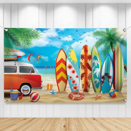 Vista 11 de KatchOn, Fondo extragrande para fiesta en la piscina, 72 x 44 pulgadas, pancarta de fiesta en la piscina para decoraciones de fiesta de piscina