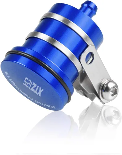 Vista 12 de DOLOX Vaso de aceite para Yamaha XTZ125 2003-2016 2004 2005 2006 2007 2008 2009 10 10 Depósito de líquido de freno trasero Depósito de embrague Tapa